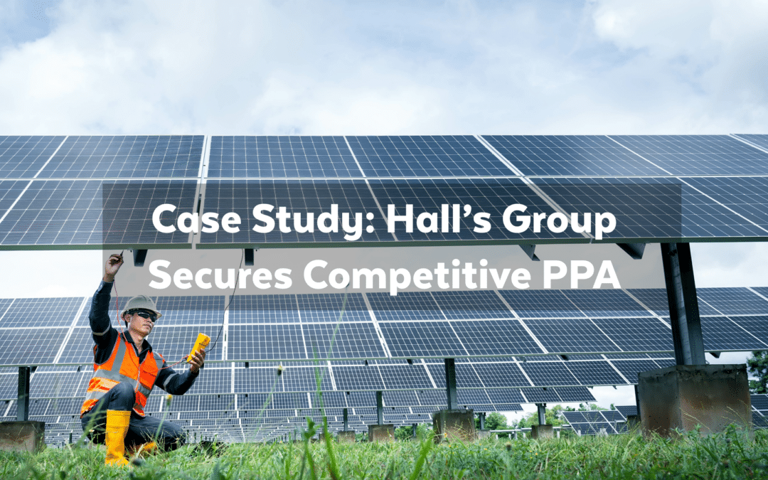 Case Study: Hall’s Group Accelerates Sustainable Logistics with Total Utilities and Lodestone Energy